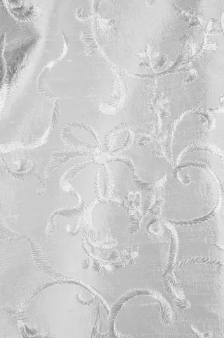Tissu cérémonie — ivoire brocart