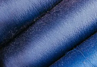 Tissu costume — bleu marine