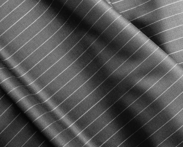 Tissu rayé — Milano gris, photo 4